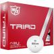 WILSON TRIAD 12 GOLF BALLS