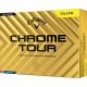 CALLAWAY CHROME TOUR YELLOW GOLF BALLS