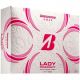 BRIDGESTONE LADY PRECEPT PINK BALLS