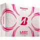 BRIDGESTONE LADY PRECEPT PINK BALLS