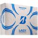 BRIDGESTONE LADY PRECEPT WHITE BALLS