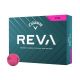 CALLAWAY REVA 2025 PINK GOLF BALLS