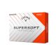 CALLAWAY SUPERSOFT 2025 MATTE ORANGE GOLF BALLS