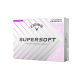 CALLAWAY SUPERSOFT 2025 SPLATTER PINK GOLF BALLS