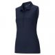 PUMA WOMENS ROTATION SLEEVELESS POLO