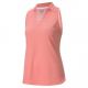 PUMA WOMENS MATTR SPRINTER SLEEVELESS POLO