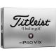 TITLEIST PRO V1X LEFT DASH DOZEN GOLF BALLS
